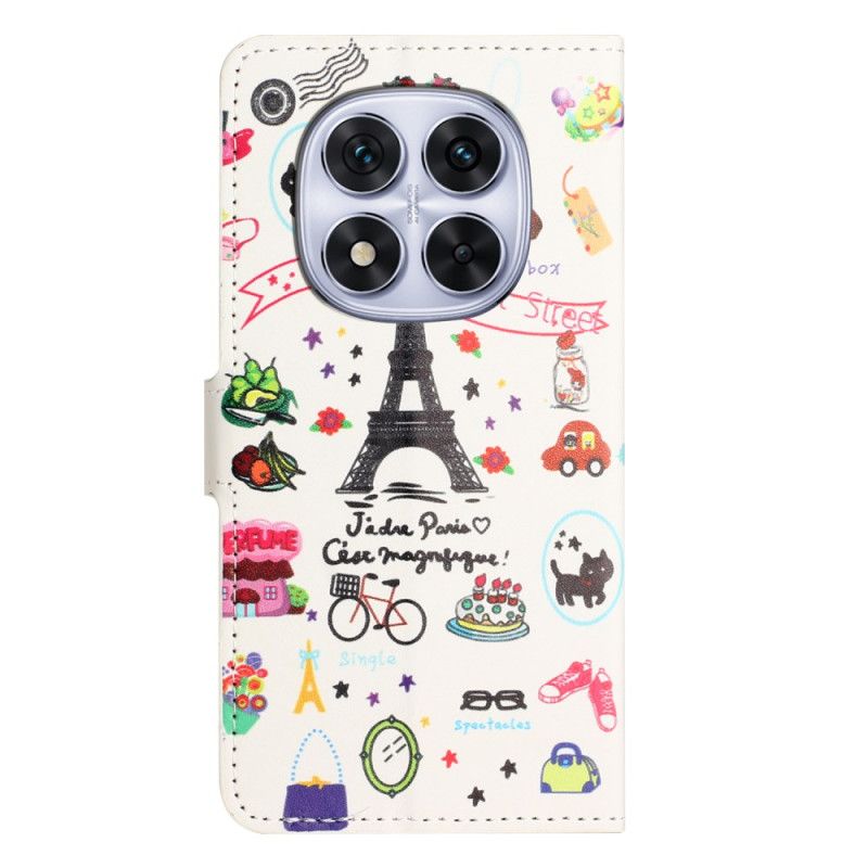 Fodral För Xiaomi Redmi Note 15 Pro Plus 5g Jag Älskar Paris