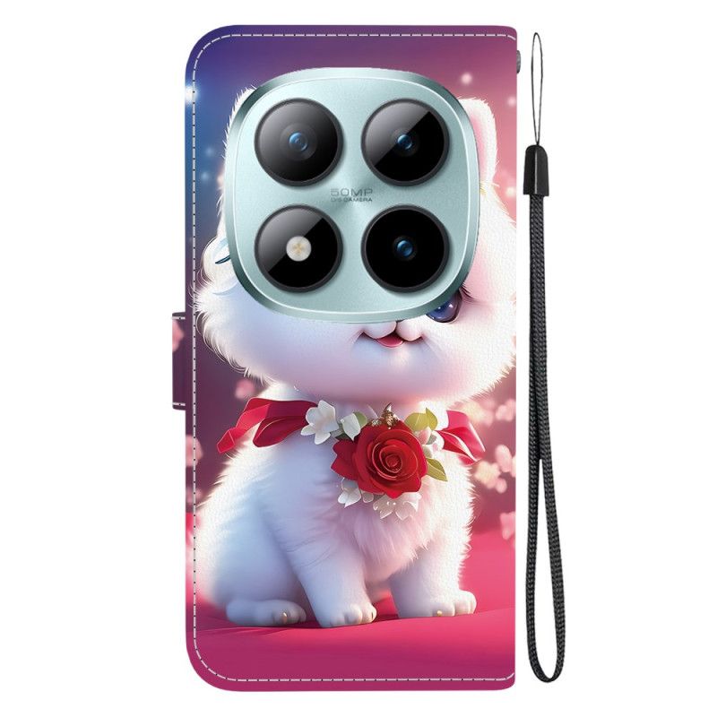 Fodral Xiaomi Redmi Note 15 Pro Plus 5g Katt Och Rosor