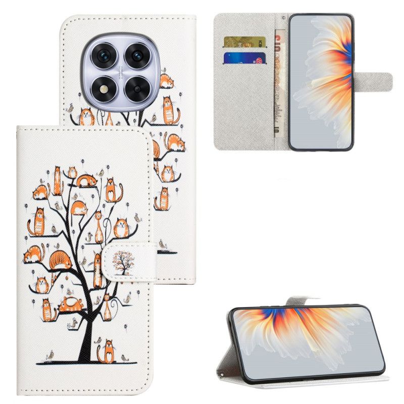 Fodral Xiaomi Redmi Note 15 Pro Plus 5g Katter Och Träd