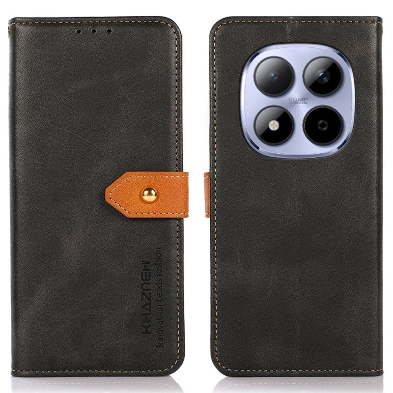 Fodral Xiaomi Redmi Note 15 Pro Plus 5g Khazneh Guldspänne