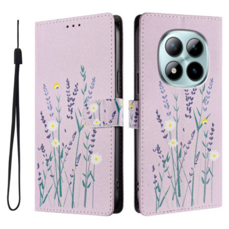 Fodral Xiaomi Redmi Note 15 Pro Plus 5g Lavendelmönster