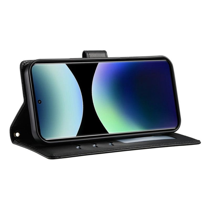 Fodral Xiaomi Redmi Note 15 Pro Plus 5g Quiltad Med Remmar