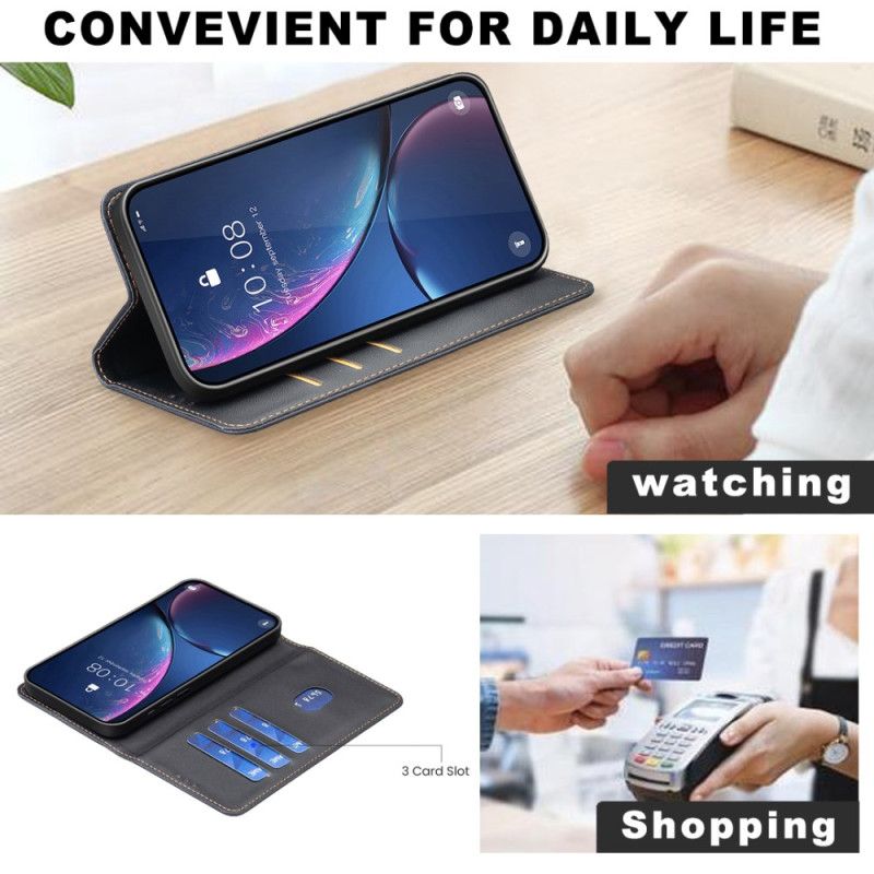 Folio-fodral För Xiaomi Redmi Note 15 Pro Plus 5g Konstläder Binfen Färg