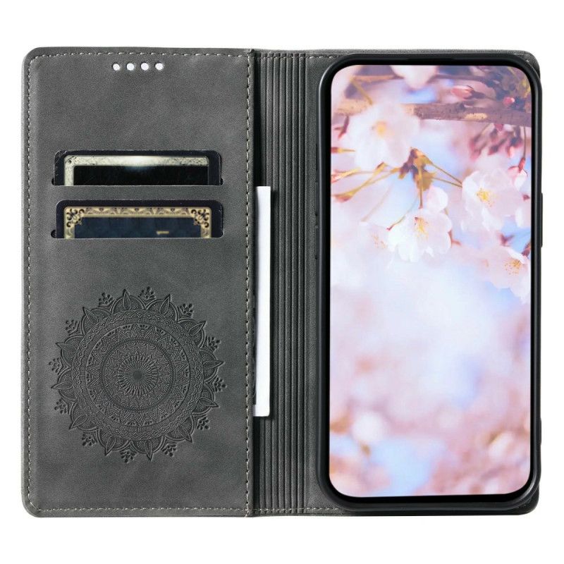 Folio-fodral Xiaomi Redmi Note 15 Pro Plus 5g Telefonfodral Mandala-mockaeffekt