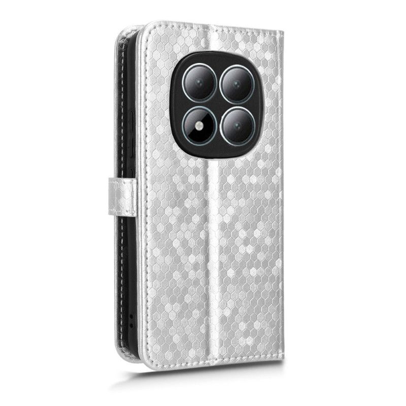 Läderfodral Xiaomi Redmi Note 15 Pro Plus 5g Telefonfodral Glittrande Prickar