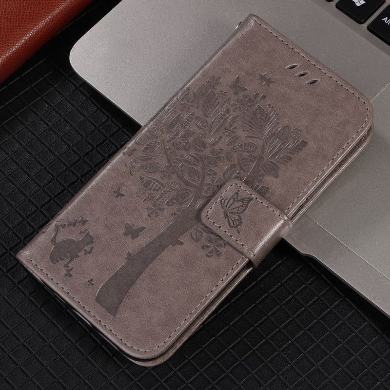 Läderfodral Xiaomi Redmi Note 15 Pro Plus 5g Telefonfodral Katt Och Träd