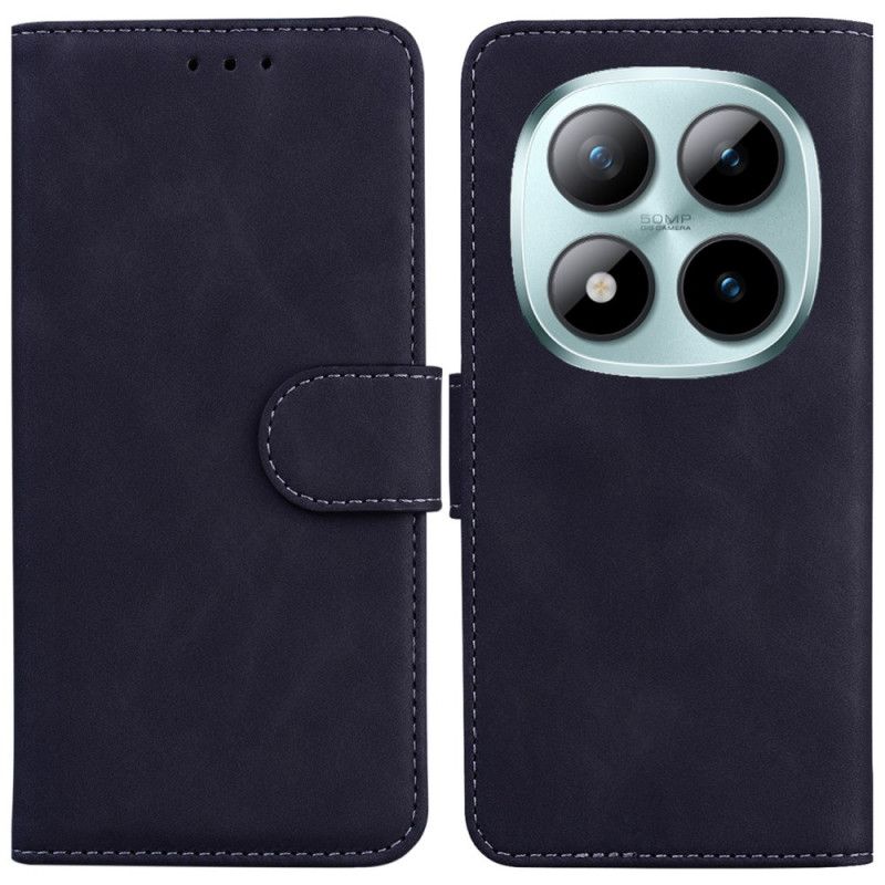 Läderfodral Xiaomi Redmi Note 15 Pro Plus 5g Telefonfodral Mockaeffekt