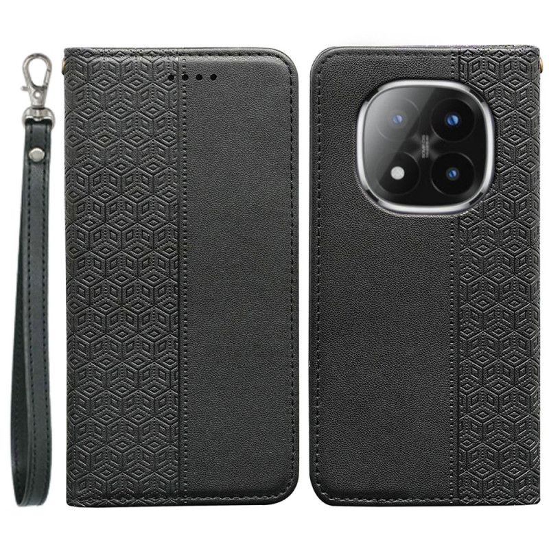 Läderskal Fodral Xiaomi Redmi Note 15 Pro Plus 5g Flipfodral Med Remkant