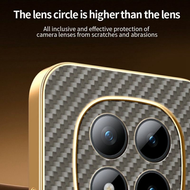 Skal Xiaomi Redmi Note 15 Pro Plus 5g Kolfiberstruktur