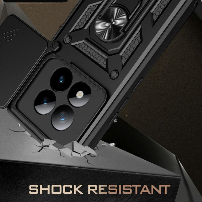 Skal Xiaomi Redmi Note 15 Pro Plus 5g Skjutbart Kameraskydd Och Integrerat Stativ