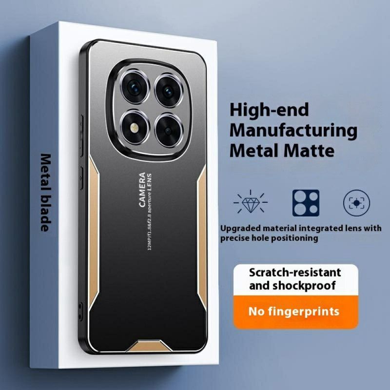 Skal Xiaomi Redmi Note 15 Pro Plus 5g Telefonfodral Metalleffekt