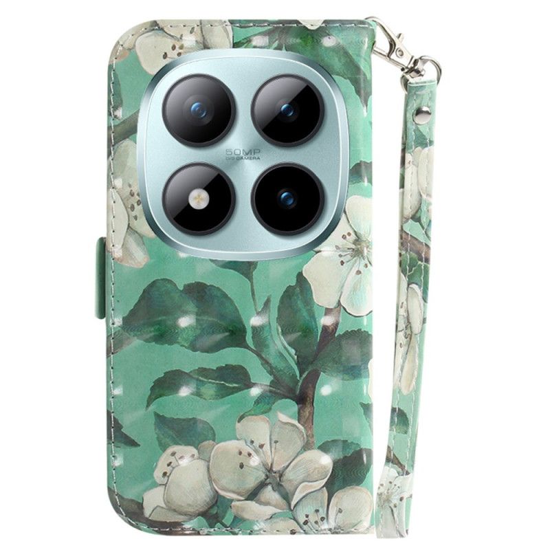 Skyddsfodral Xiaomi Redmi Note 15 Pro Plus 5g Akvarellblommor