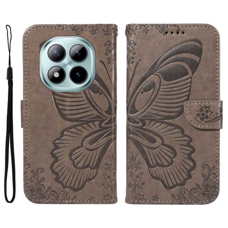 Skyddsfodral Xiaomi Redmi Note 15 Pro Plus 5g Fjärilsmönster