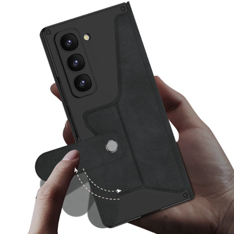 Case Samsung Galaxy Z Fold 7 Telefonfodral Stativ Och Pekpennahållare
