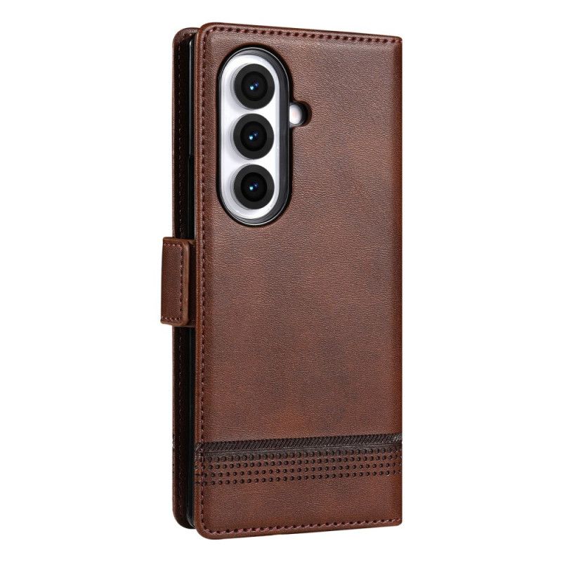 Läderfodral Samsung Galaxy Z Fold 7 Telefonfodral Azns