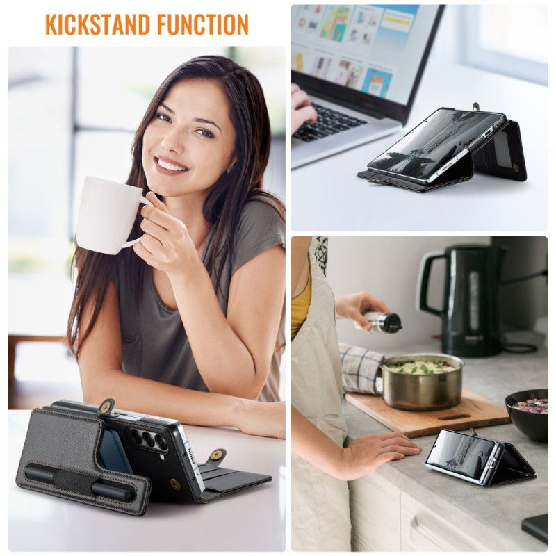 Läderfodral Samsung Galaxy Z Fold 7 Telefonfodral Caseme