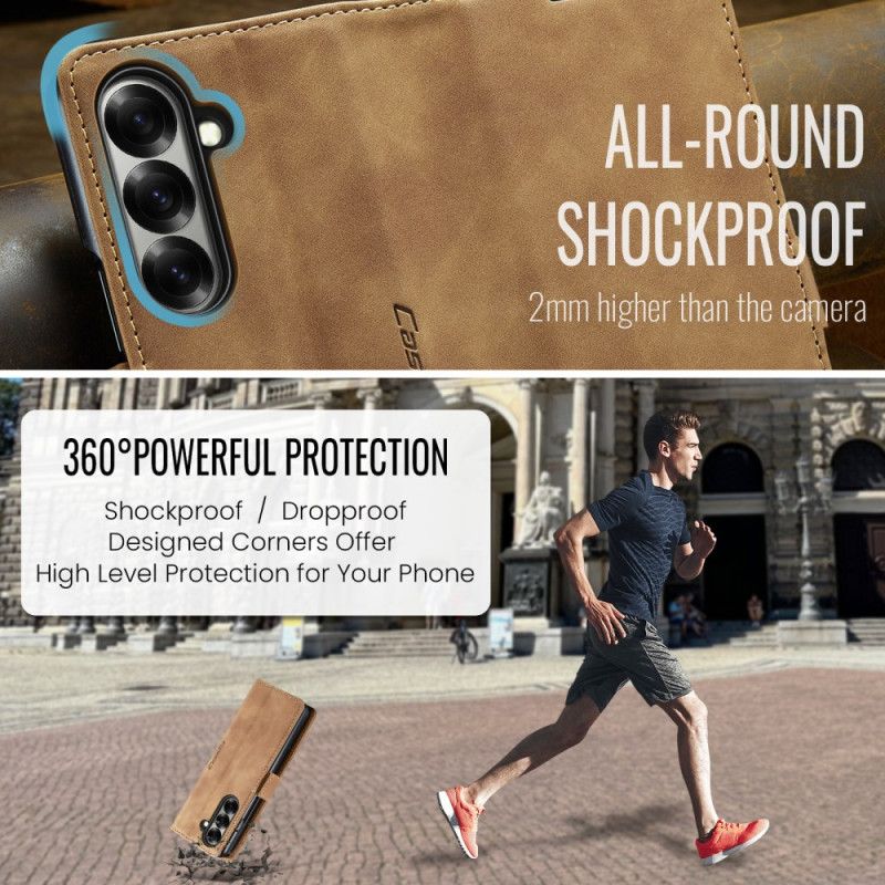 Läderskal Fodral Samsung Galaxy Z Fold 7 Caseme