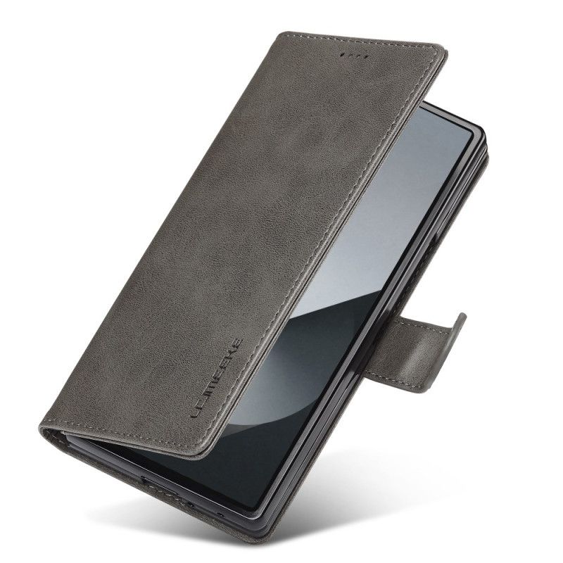 Läderskal Fodral Samsung Galaxy Z Fold 7 Lc.imeeke