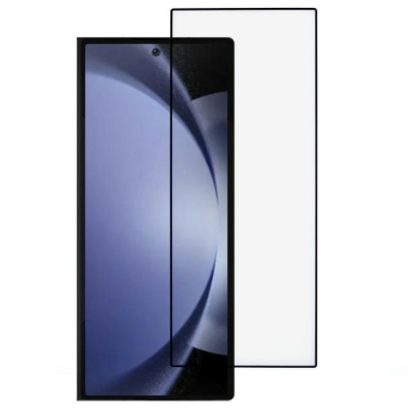 Skärmskydd I Härdat Glas För Samsung Galaxy Z Fold 7 5g (svart Kant)