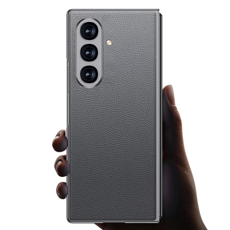 Skal För Samsung Galaxy Z Fold 7 Gkk Konstläder