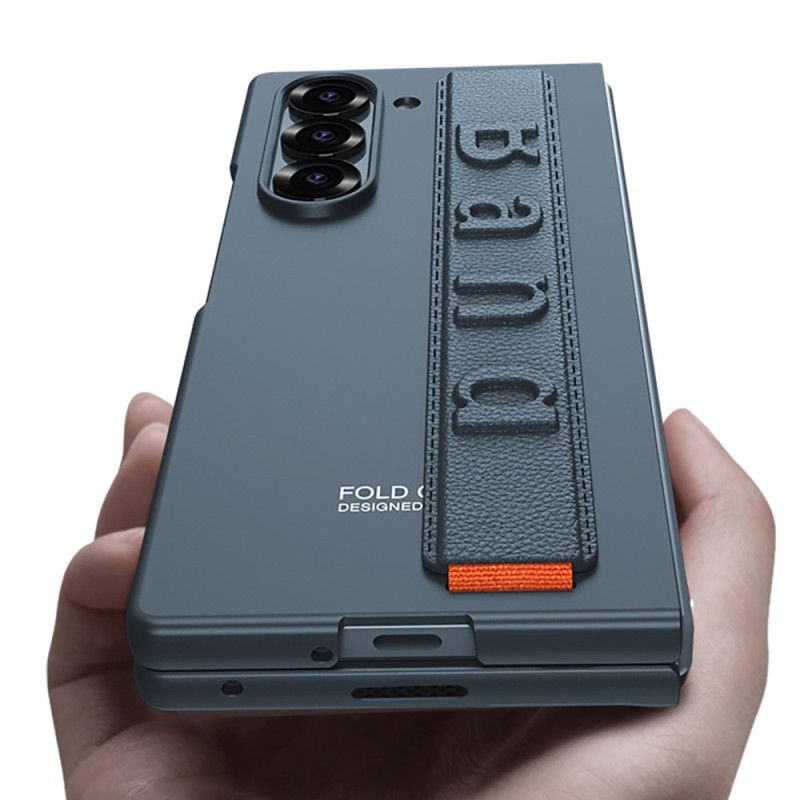 Skal För Samsung Galaxy Z Fold 7 Hybrid Med Rem