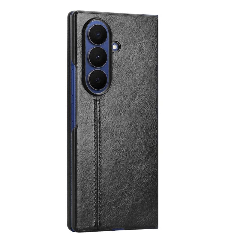 Skal Samsung Galaxy Z Fold 7 Lädereffekt Couture