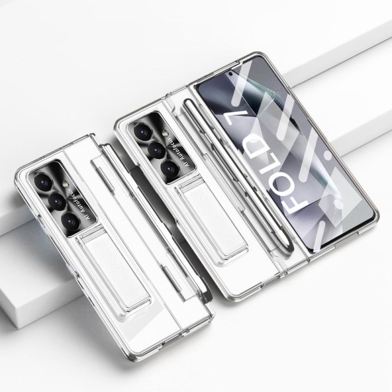 Skal Samsung Galaxy Z Fold 7 Stativ Och Skärmskydd