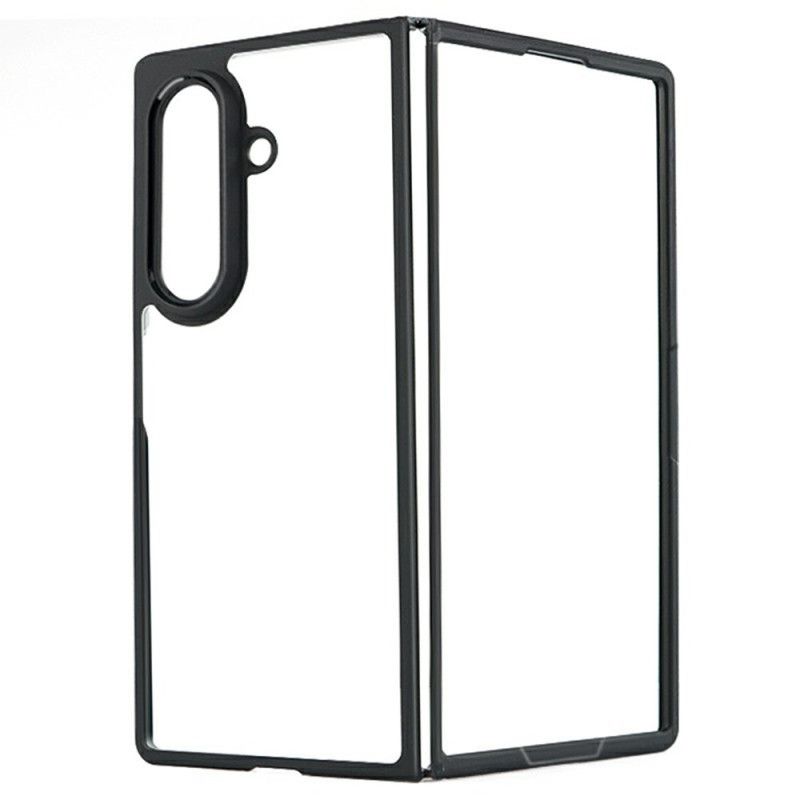 Skal Samsung Galaxy Z Fold 7 Stötsäker Med Transparent Tillbaka