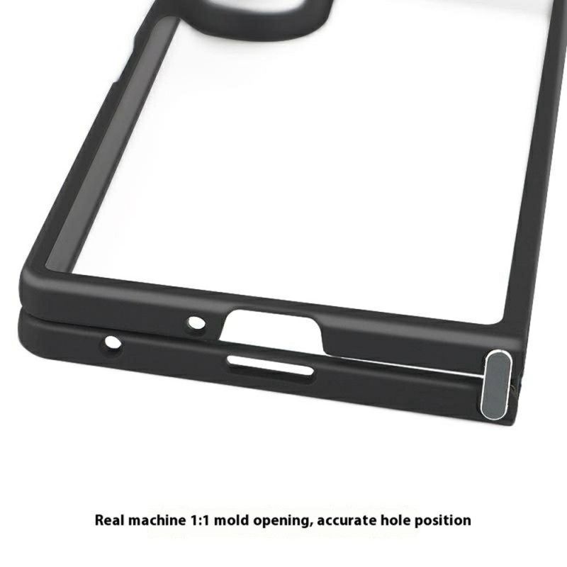 Skal Samsung Galaxy Z Fold 7 Stötsäker Med Transparent Tillbaka