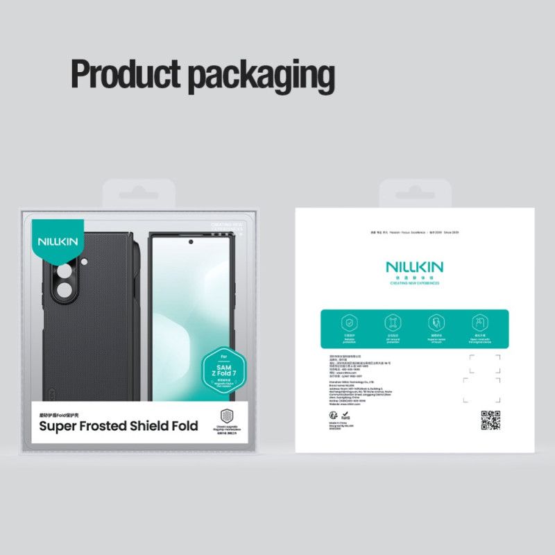 Skal Samsung Galaxy Z Fold 7 Super Frosted Shield-serien Nillkin