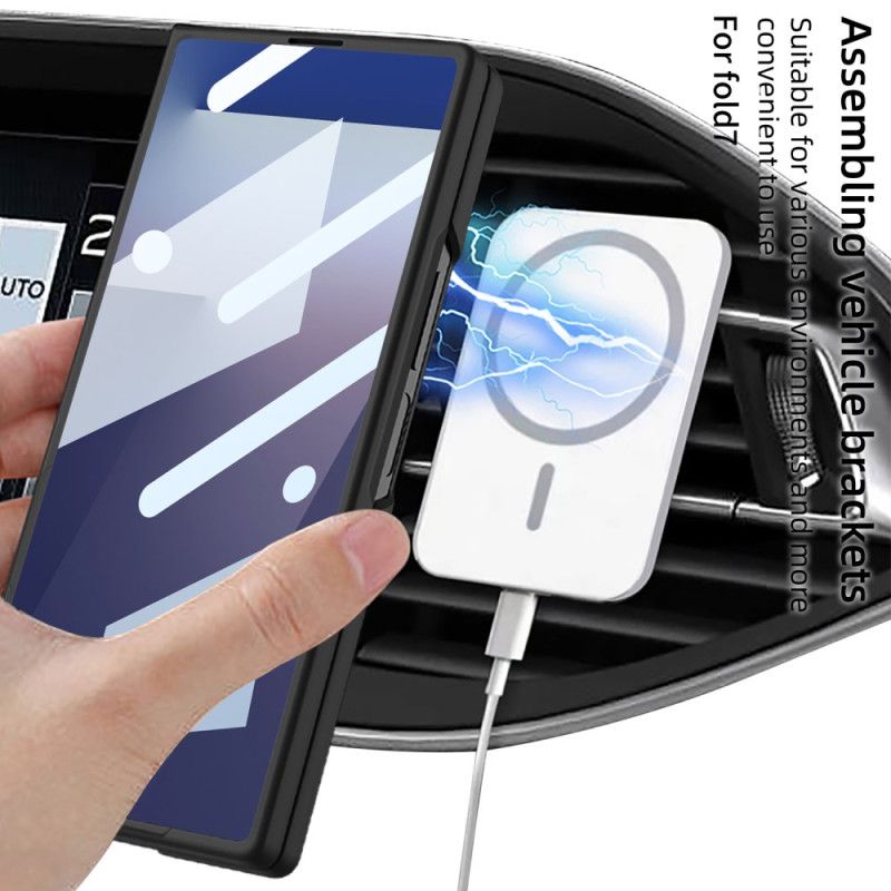 Skal Samsung Galaxy Z Fold 7 Telefonfodral Magnetisk