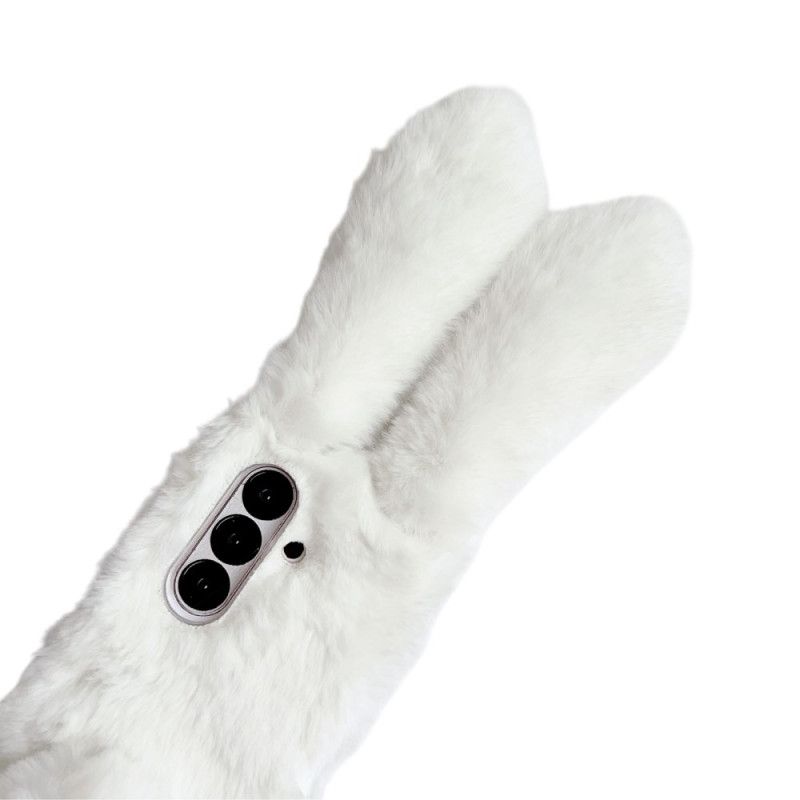 Skal Samsung Galaxy Z Fold 7 Telefonfodral Plyschiga Kaninöron