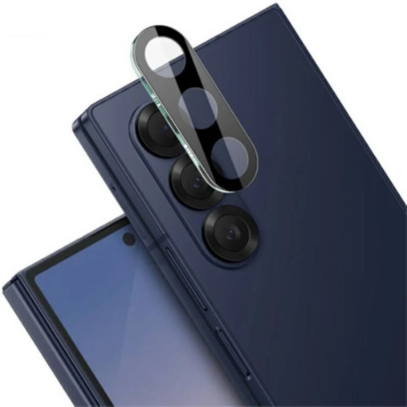 Skyddslins I Härdat Glas För Samsung Galaxy Z Fold 7 (svart Version)