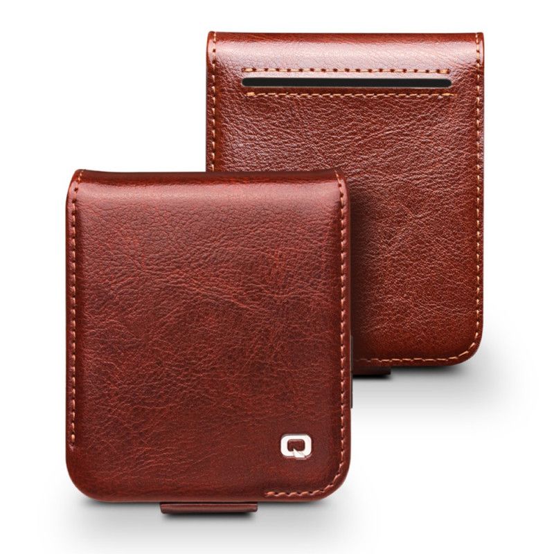 Fodral Samsung Galaxy Z Flip 7 Fe Äkta Läder