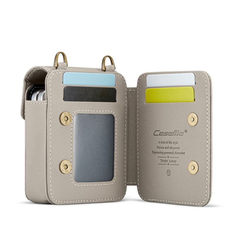 Fodral Samsung Galaxy Z Flip 7 Fe Rfid-plånbok Med Axelrem