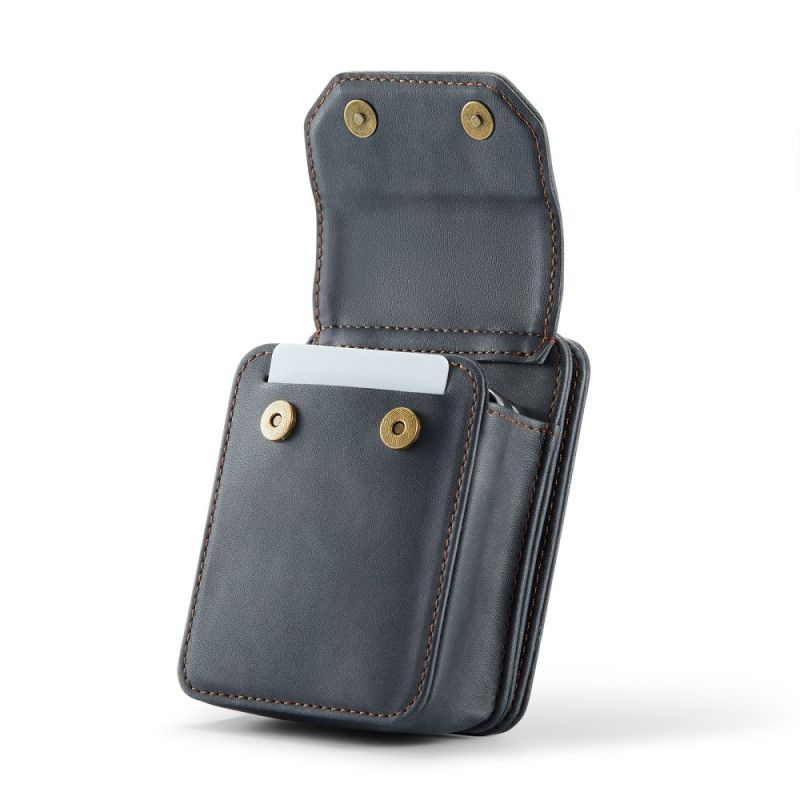 Fodral Samsung Galaxy Z Flip 7 Fe Väska Med Rfid-skydd Och Axelrem