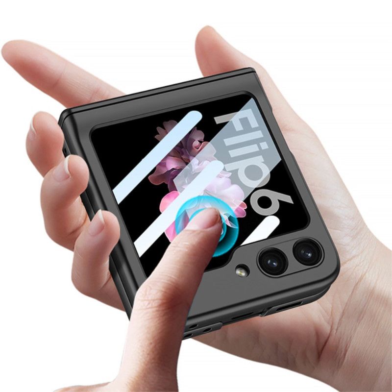 Skal För Samsung Galaxy Z Flip 7 Fe Gkk Magnetiskt Gångjärn Och Litet Skärmskydd