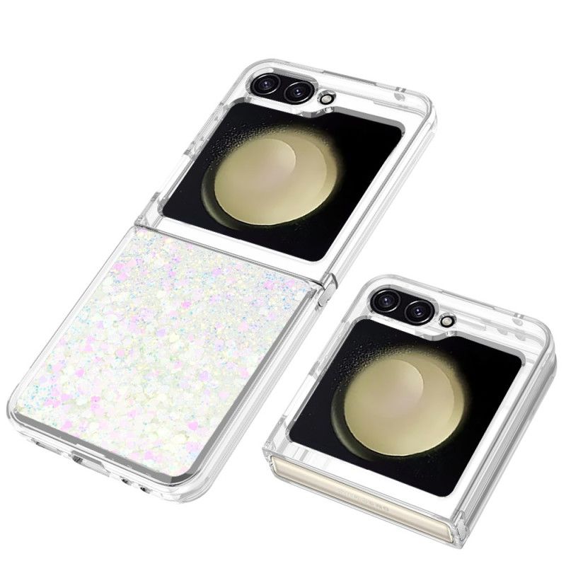 Skal För Samsung Galaxy Z Flip 7 Fe Glitter