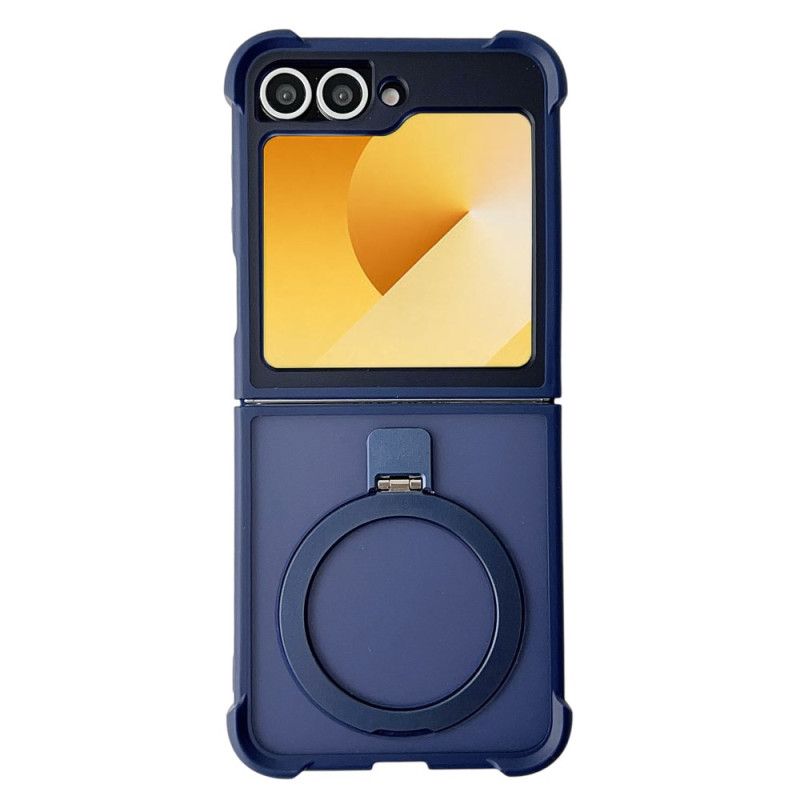Skal För Samsung Galaxy Z Flip 7 Fe Inbyggt Magnetiskt Stativ