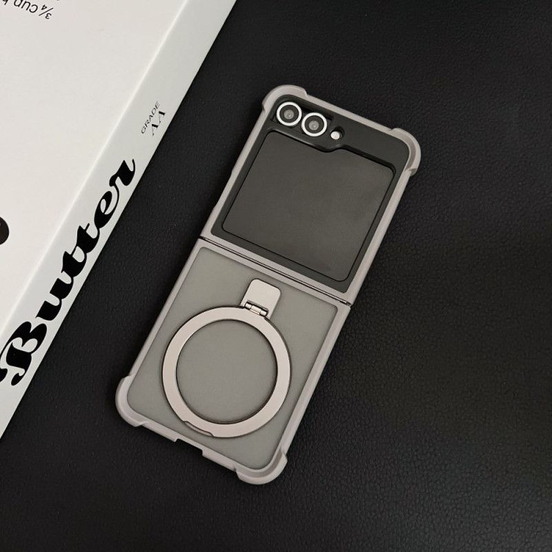 Skal För Samsung Galaxy Z Flip 7 Fe Inbyggt Magnetiskt Stativ