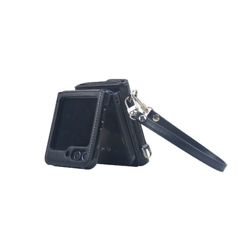 Skal För Samsung Galaxy Z Flip 7 Fe Korthållare Och Rem