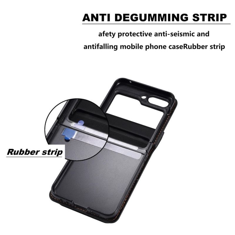 Skal För Samsung Galaxy Z Flip 7 Fe Korthållare Och Snodd