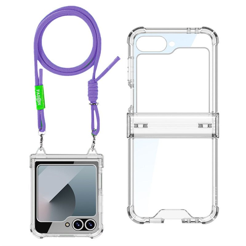 Skal För Samsung Galaxy Z Flip 7 Fe Transparent