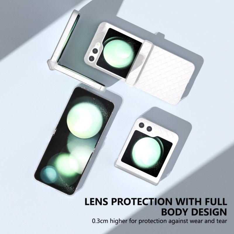 Skal För Samsung Galaxy Z Flip 7 Fe Vävd Struktur