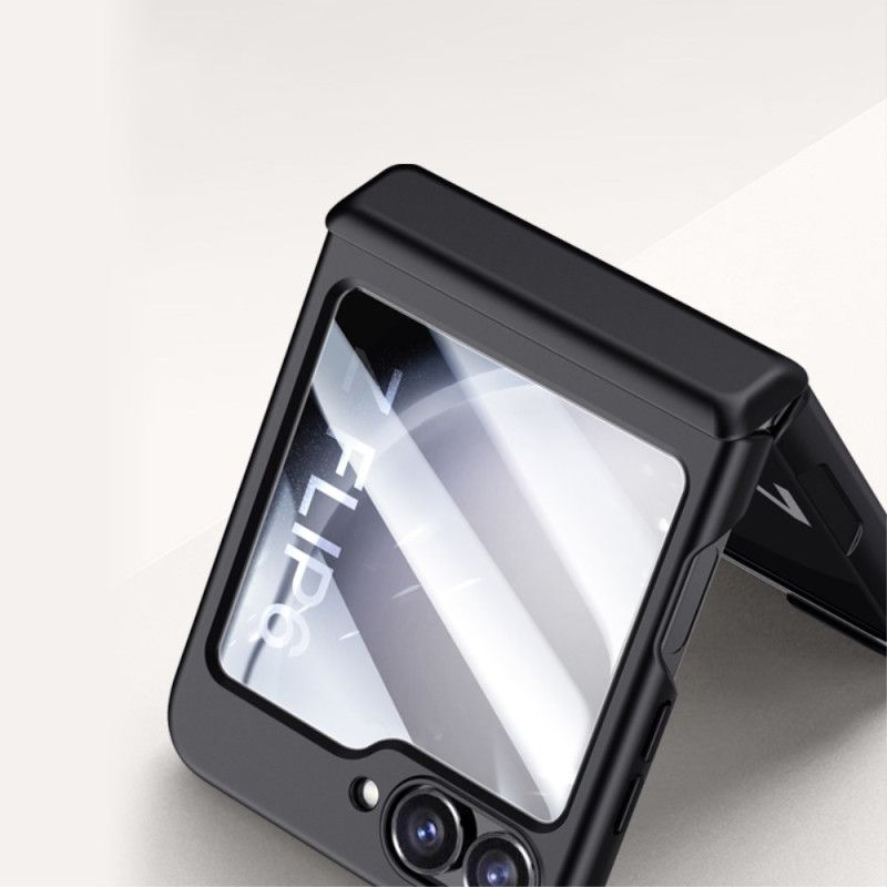 Skal Samsung Galaxy Z Flip 7 Fe Bakre Gångjärnsskydd I Härdat Glas Och Skärmskydd