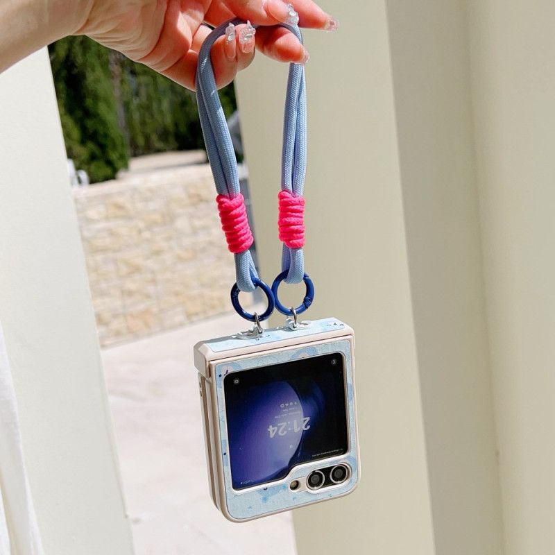 Skal Samsung Galaxy Z Flip 7 Fe Björndesign Och Handledsrem