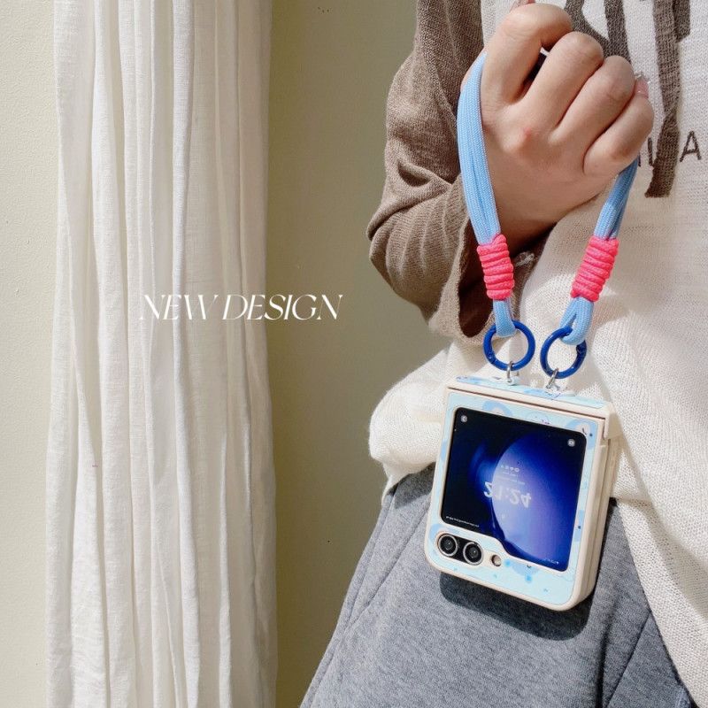 Skal Samsung Galaxy Z Flip 7 Fe Björndesign Och Handledsrem