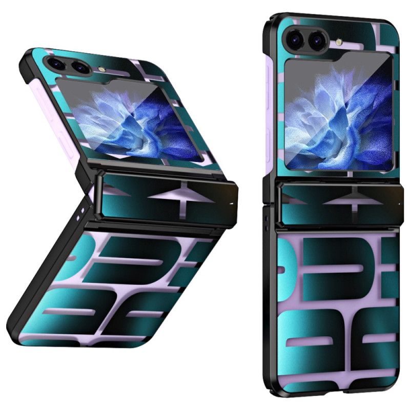 Skal Samsung Galaxy Z Flip 7 Fe Bokstäver Med Härdat Glas