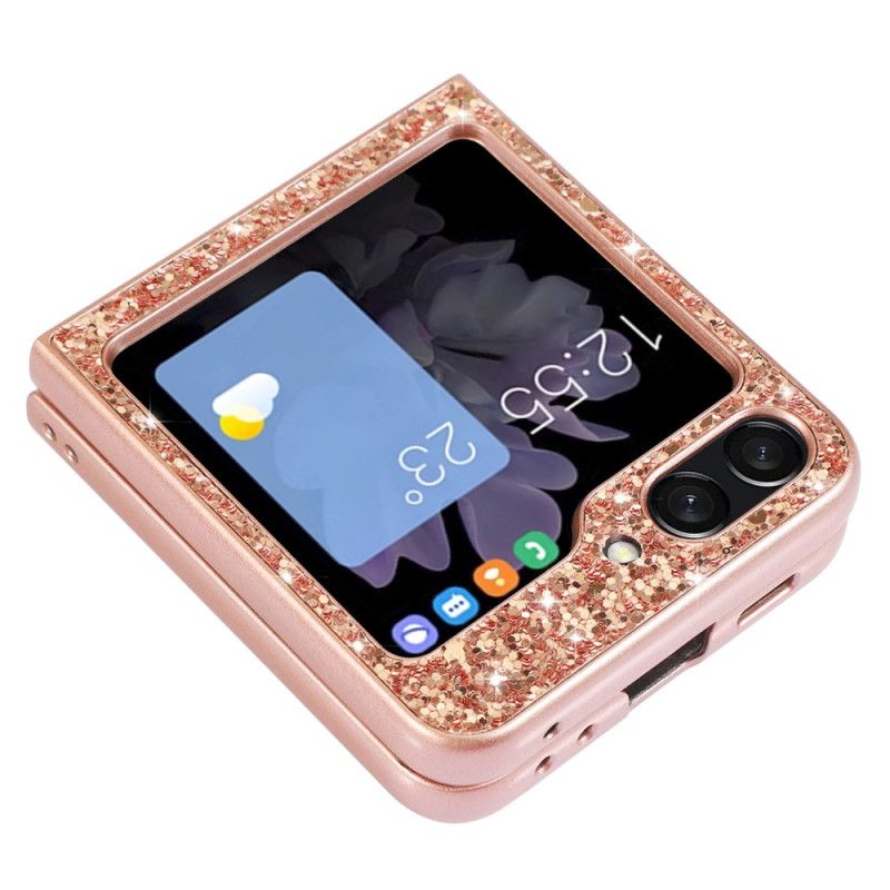 Skal Samsung Galaxy Z Flip 7 Fe Glitter Finish
