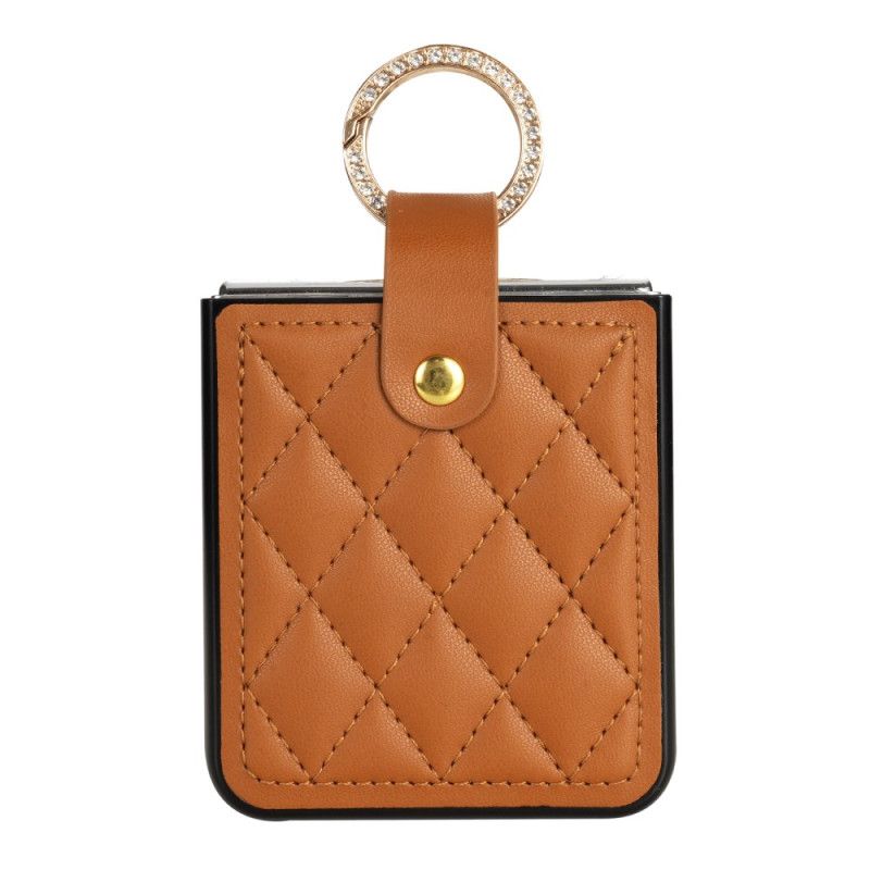 Skal Samsung Galaxy Z Flip 7 Fe Klassisk Quiltad